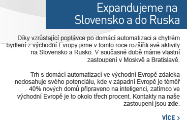 Expandujeme na Slovensko a do Ruska